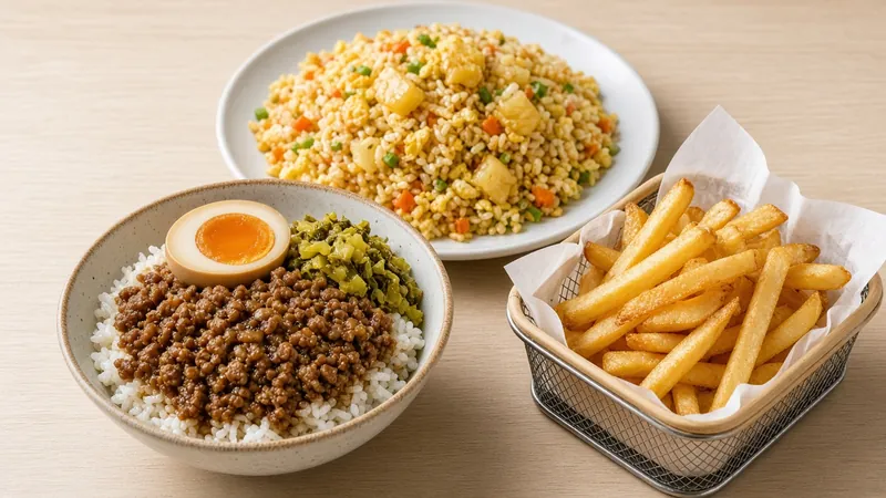 FRIES & RICE